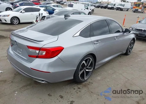 2022 Honda Accord Hybrid Sport from USA, damaged, VIN 1HGCV3F29NA044722